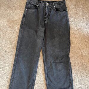 Divide by H&M Black Wide-Leg Jeans